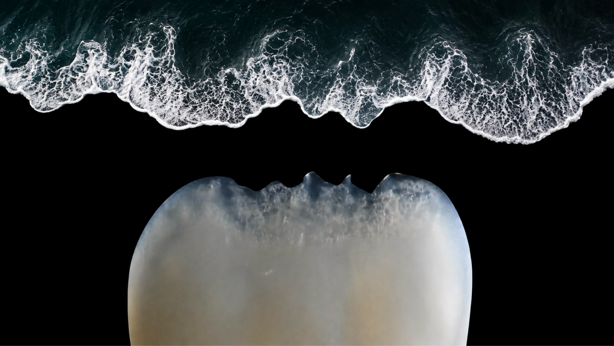 Light, translucency and layering in natural enamel
